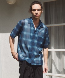 Casper John（キャスパージョン）の「See-through check shirts シースルーチェックシャツ（シャツ/ブラウス）」