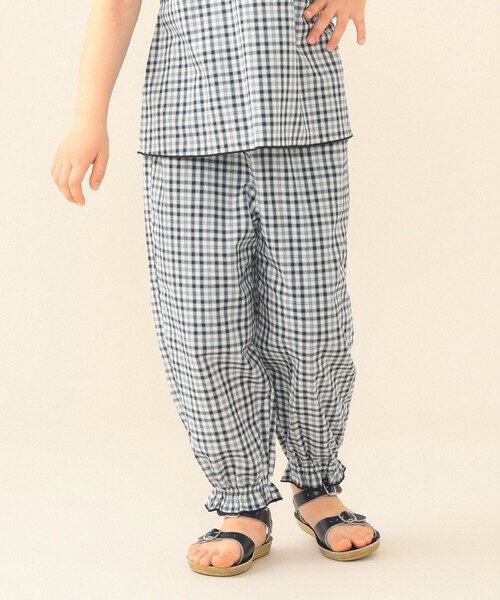 BEAMS mini(ビームスミニ)の「【WEB限定】チェック パンツ 2026SS(90~130cm)(その他パンツ・キッズ・ネイビー系/レッド系・130/120/110/100/90)」の9枚目の写真