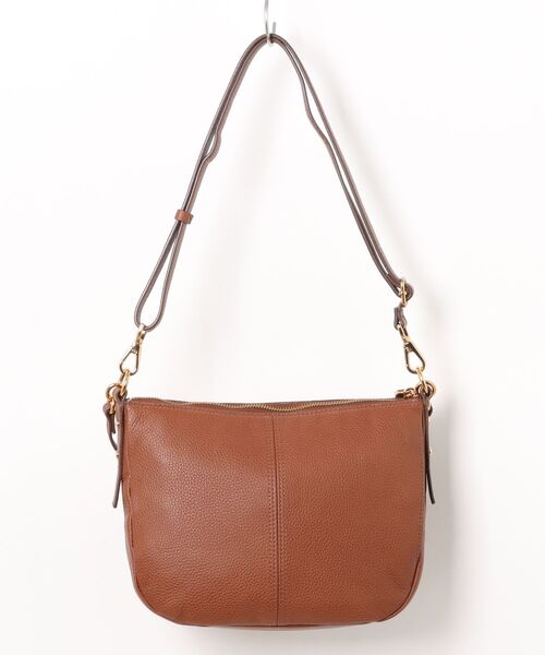 FOSSIL(フォッシル)の「フォッシル 斜めがけバッグ レディース PVC/PU ブラウン スマホ収納可 ZB11199994(ショルダーバッグ・レディース・ブラウン・FREE)」の7枚目の写真