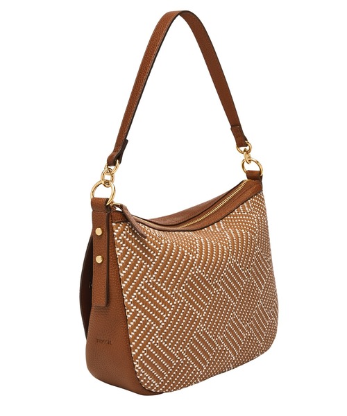 FOSSIL(フォッシル)の「フォッシル 斜めがけバッグ レディース PVC/PU ブラウン スマホ収納可 ZB11199994(ショルダーバッグ・レディース・ブラウン・FREE)」の5枚目の写真