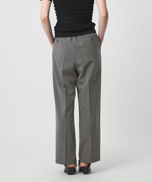 ASTRAET(アストラット)の「<ASTRAET>ポリエステル イージー ワイドテーパードパンツ(その他パンツ・レディース・ブラック/グレー・1/0)」の12枚目の写真