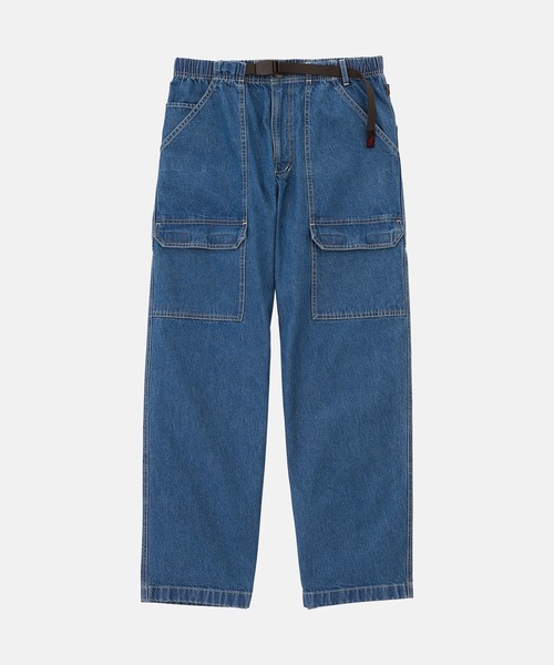 Gramicci(グラミチ)の「DENIM EQT PANT|デニムEQTパンツ(デニムパンツ・メンズ・ライトインディゴブルー/インディゴブルー・S/L/XL/XXL/M)」の9枚目の写真