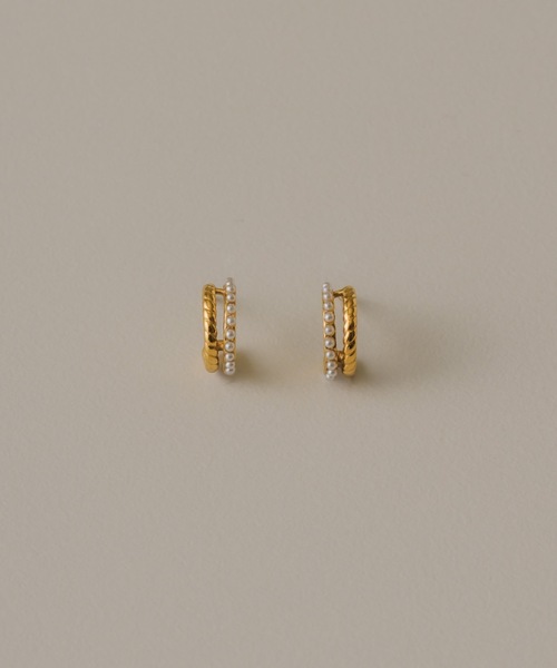 muku(ムク)の「PIERCE/TWIST PEARL(ピアス(両耳用)・レディース・シルバー/ゴールド・FREE)」の21枚目の写真