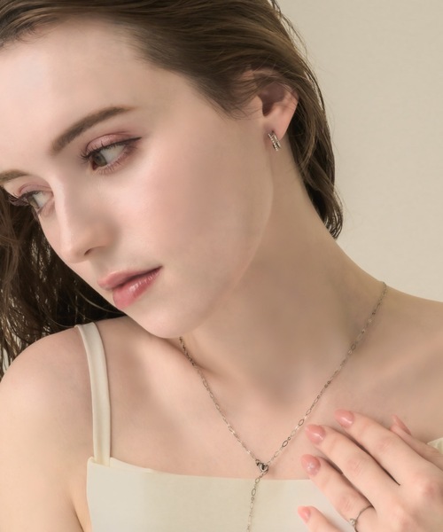muku(ムク)の「PIERCE/TWIST PEARL(ピアス(両耳用)・レディース・シルバー/ゴールド・FREE)」の19枚目の写真