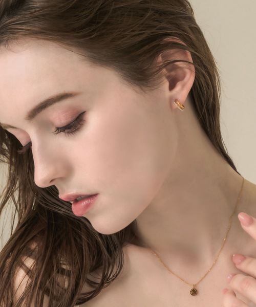 muku(ムク)の「PIERCE/TWIST PEARL(ピアス(両耳用)・レディース・シルバー/ゴールド・FREE)」の13枚目の写真