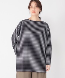 ワイドリブチュニックプルオーバー　ブラック hi287381-30-bk-1.jpg