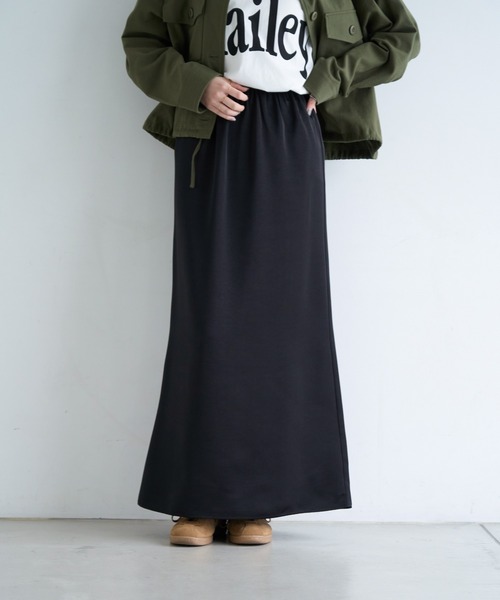 meilmada(メイルマダ)の「ヴィンテージサテンスカート(スカート・レディース・アイボリー/ブラック・SMALL/MEDIUM)」の1枚目の写真