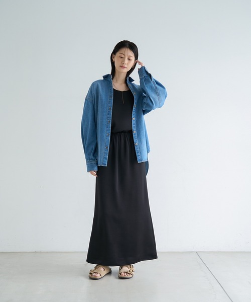 meilmada(メイルマダ)の「ヴィンテージサテンスカート(スカート・レディース・アイボリー/ブラック・SMALL/MEDIUM)」の22枚目の写真