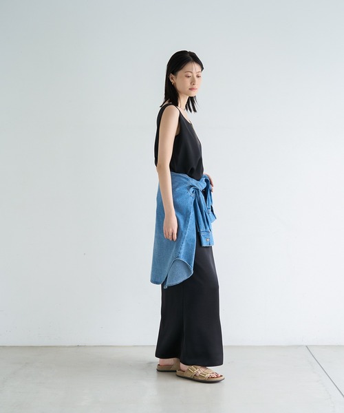meilmada(メイルマダ)の「ヴィンテージサテンスカート(スカート・レディース・アイボリー/ブラック・SMALL/MEDIUM)」の20枚目の写真