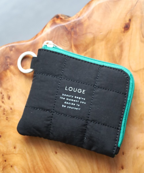 LOUGE ミニ財布 キルティング L字ファスナー（財布）｜FUNALIVE
