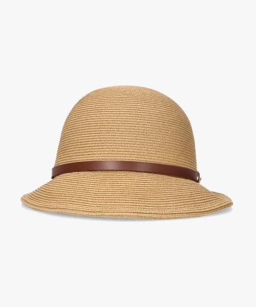 Chapeau d' O(シャポードオー)の「Chapeau d' O Si_Braid Bit Wide Cap / シャポードオー(キャップ・レディース・ベージュ/ブラック/ブルー・M/57.5cm)」の12枚目の写真