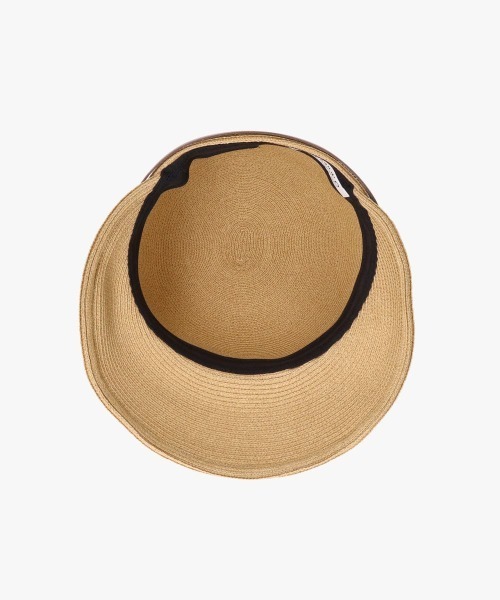 Chapeau d' O(シャポードオー)の「Chapeau d' O Si_Braid Bit Wide Cap / シャポードオー(キャップ・レディース・ベージュ/ブラック/ブルー・M/57.5cm)」の15枚目の写真
