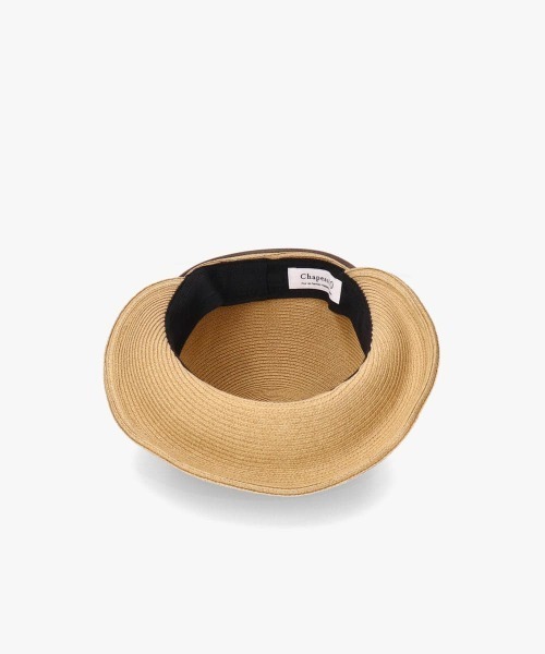 Chapeau d' O(シャポードオー)の「Chapeau d' O Si_Braid Bit Wide Cap / シャポードオー(キャップ・レディース・ベージュ/ブラック/ブルー・M/57.5cm)」の16枚目の写真