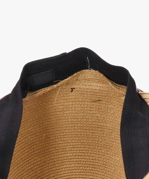Chapeau d' O(シャポードオー)の「Chapeau d' O Si_Braid Bit Wide Cap / シャポードオー(キャップ・レディース・ベージュ/ブラック/ブルー・M/57.5cm)」の18枚目の写真