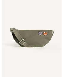 Maison Kitsune(���]���L�c�l)��DOUBLE FOX HEAD FADED BUMBAG(�{�f�B�o�b�O/�E�G�X�g�|�[�`)