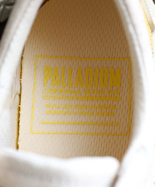 PALLADIUM（パラディウム）の「ヴィンテージ加工PALLA ACE LO SURPLUS パラエース ロー サープラス ユニセックス スニーカー（スニーカー・メンズ・サンドベージュ/ブラック・29cm/28cm/27.5cm/27cm/26.5cm/25.5cm/25cm/24.5cm/24cm/23.5cm/22.5cm）」の16枚目の写真