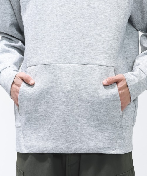 OAKLEY(オークリー)の「オークリー OAKLEY ENHANCE QD FLEECE L/S HOODY 5.0(パーカー・メンズ・ブルーグレー/スモークピンク/グレー・LL/3L/M/L)」の15枚目の写真