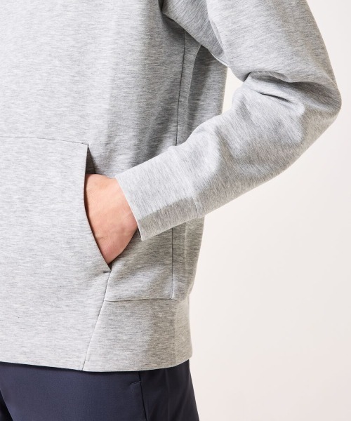 OAKLEY(オークリー)の「オークリー OAKLEY ENHANCE QD FLEECE L/S HOODY 5.0(パーカー・メンズ・ブルーグレー/スモークピンク/グレー・LL/3L/M/L)」の22枚目の写真