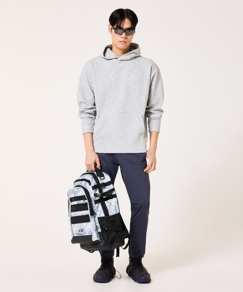 OAKLEY(オークリー)の「オークリー OAKLEY ENHANCE QD FLEECE L/S HOODY 5.0(パーカー・メンズ・ブルーグレー/スモークピンク/グレー・LL/3L/M/L)」の17枚目の写真