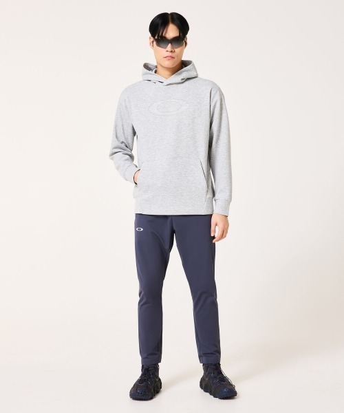 OAKLEY(オークリー)の「オークリー OAKLEY ENHANCE QD FLEECE L/S HOODY 5.0(パーカー・メンズ・ブルーグレー/スモークピンク/グレー・LL/3L/M/L)」の18枚目の写真