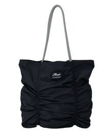 ROXY ウィメンズ COASTY DAYS TOTE トートバッグ 【2026年春夏モデル】/ロキシードローコード付きナイロンバッグ