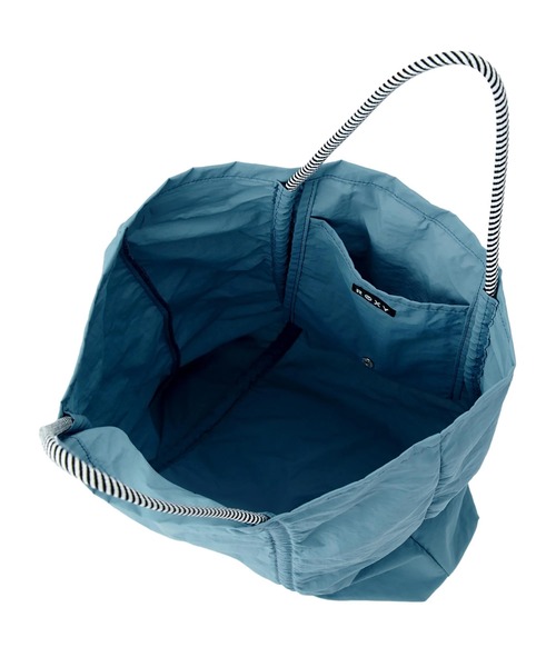ROXY(ロキシー)の「ROXY ウィメンズ COASTY DAYS TOTE トートバッグ 【2026年春夏モデル】/ロキシードローコード付きナイロンバッグ(トートバッグ・レディース・ブラック/ベージュ/ミント・FREE)」の21枚目の写真