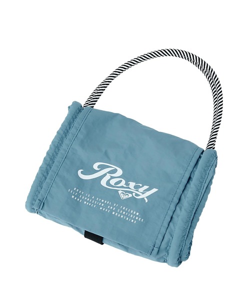 ROXY(ロキシー)の「ROXY ウィメンズ COASTY DAYS TOTE トートバッグ 【2026年春夏モデル】/ロキシードローコード付きナイロンバッグ(トートバッグ・レディース・ブラック/ベージュ/ミント・FREE)」の22枚目の写真