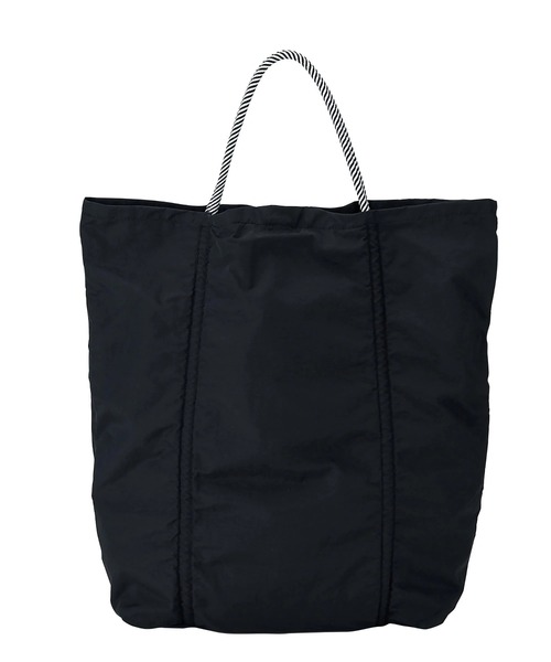 ROXY(ロキシー)の「ROXY ウィメンズ COASTY DAYS TOTE トートバッグ 【2026年春夏モデル】/ロキシードローコード付きナイロンバッグ(トートバッグ・レディース・ブラック/ベージュ/ミント・FREE)」の6枚目の写真