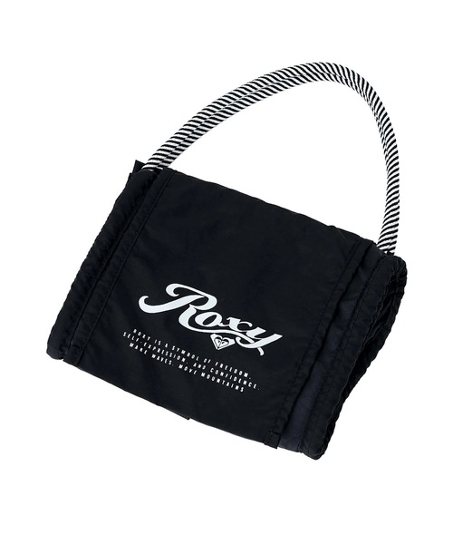 ROXY(ロキシー)の「ROXY ウィメンズ COASTY DAYS TOTE トートバッグ 【2026年春夏モデル】/ロキシードローコード付きナイロンバッグ(トートバッグ・レディース・ブラック/ベージュ/ミント・FREE)」の9枚目の写真