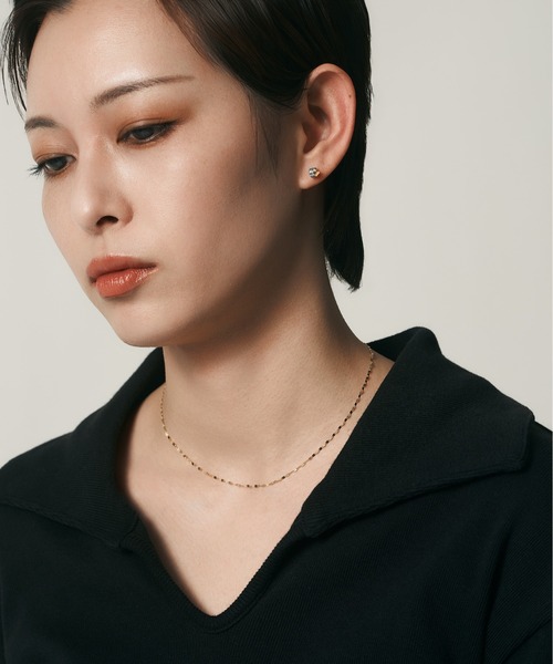 Jewel closet by L&Co.(ジュエルクローゼットバイエルアンドコー)の「K18/プラチナ ピアス(ピアス(両耳用)・レディース・プラチナム/ゴールド・FREE)」の7枚目の写真