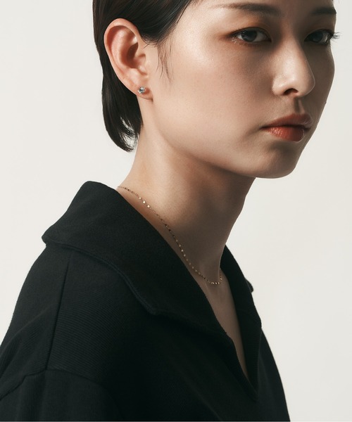 Jewel closet by L&Co.(ジュエルクローゼットバイエルアンドコー)の「K18/プラチナ ピアス(ピアス(両耳用)・レディース・プラチナム/ゴールド・FREE)」の11枚目の写真