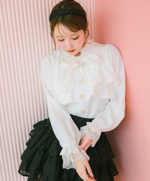 ロジータブラウス ROJITA（ロジータ） ブラウス シャツ ボウタイリボンブラウス