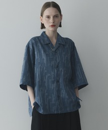 remer（リメール）の「remer 26春夏新作 / loose jacquard open collar shirt / ルーズジャガードオープンカラーシャツ（シャツ/ブラウス）」