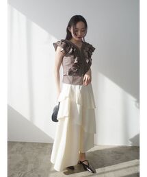 LAGUNAMOON | フレアティアードスカート(スカート)