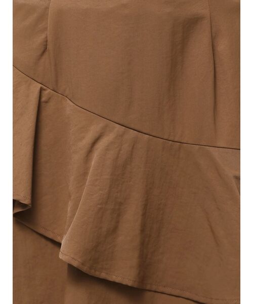 LAGUNAMOON（ラグナムーン）の「フレアティアードスカート（スカート・レディース・アイボリー/ブラウン・MEDIUM/SMALL）」の17枚目の写真