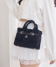 ROJITA（ロジータ）の「ラメツイードフリルバッグ（ショルダーバッグ）」