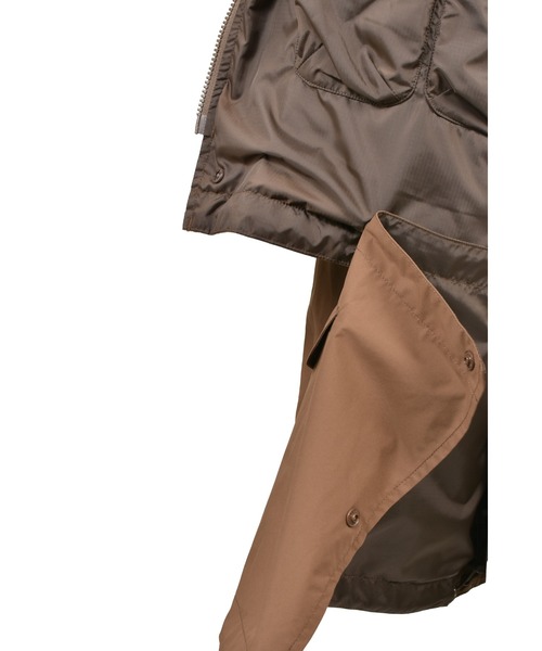 DAIWA PIER39(ダイワピア39)の「WINDSTOPPER_ PERFECT MIL FIELD 2WAY JACKET(その他アウター・メンズ・ブラック/グレー・LARGE/XX-LARGE)」の7枚目の写真