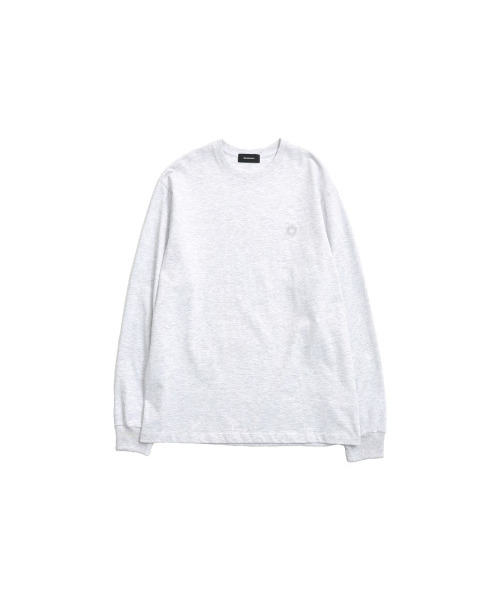 999HUMANITY(999ヒューマニティ)の「EVDロゴロングスリーブTシャツ(1%メランジグレー)(Tシャツ/カットソー・レディース・その他・1(S)/2(M)/3(L))」の1枚目の写真
