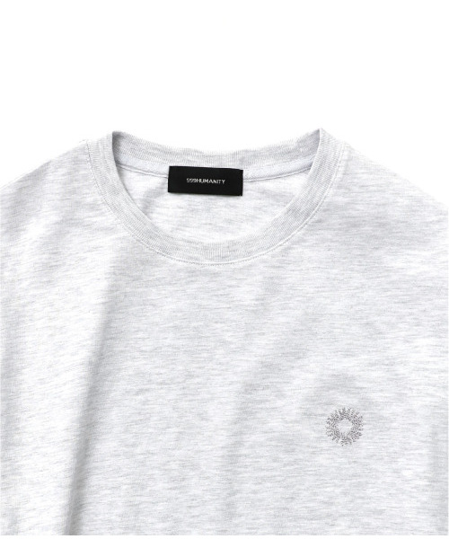 999HUMANITY(999ヒューマニティ)の「EVDロゴロングスリーブTシャツ(1%メランジグレー)(Tシャツ/カットソー・レディース・その他・1(S)/2(M)/3(L))」の3枚目の写真