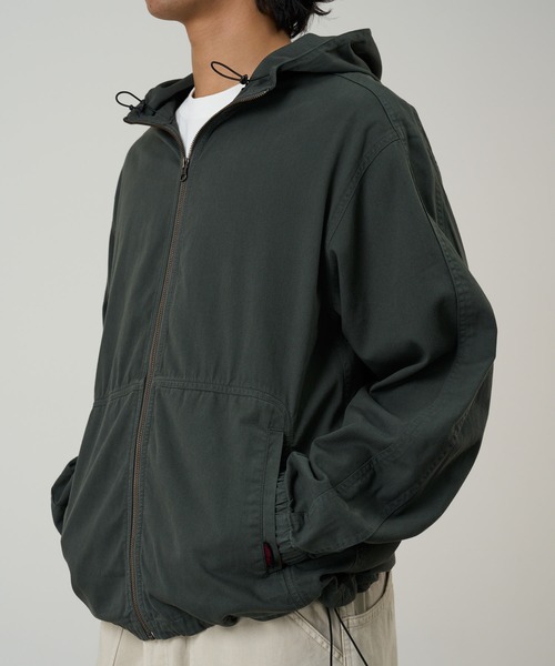 Gramicci(グラミチ)の「BEACH HOODIE JACKET ビーチフーディジャケット Gramicci | グラミチ(Tシャツ/カットソー・メンズ・グレー系その他/ストーン・S/M/L/XL/XXL/XS)」の1枚目の写真