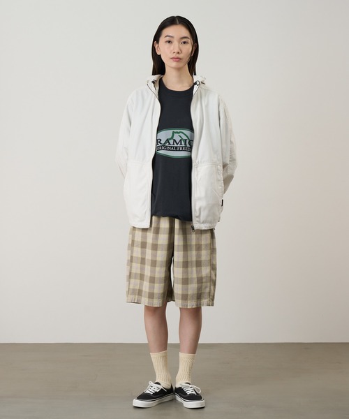 Gramicci(グラミチ)の「BEACH HOODIE JACKET ビーチフーディジャケット Gramicci | グラミチ(Tシャツ/カットソー・メンズ・グレー系その他/ストーン・S/M/L/XL/XXL/XS)」の4枚目の写真