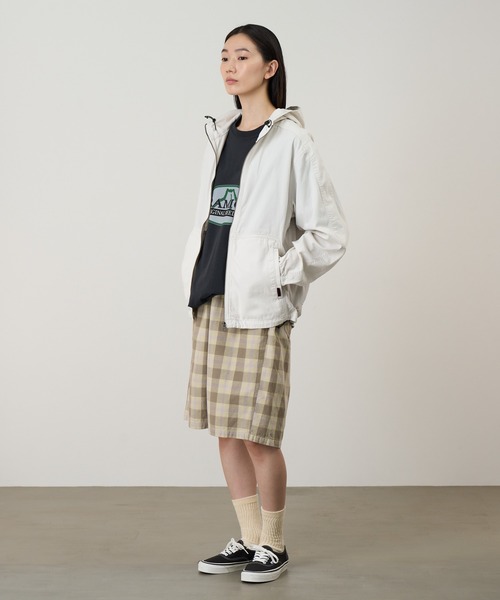 Gramicci(グラミチ)の「BEACH HOODIE JACKET ビーチフーディジャケット Gramicci | グラミチ(Tシャツ/カットソー・メンズ・グレー系その他/ストーン・S/M/L/XL/XXL/XS)」の5枚目の写真