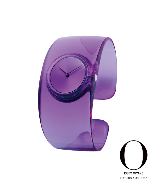 ISSEY MIYAKE(イッセイミヤケ)の「ISSEY MIYAKE O NY0W004 Purple(アナログ腕時計・レディース・パープル・FREE)」の1枚目の写真