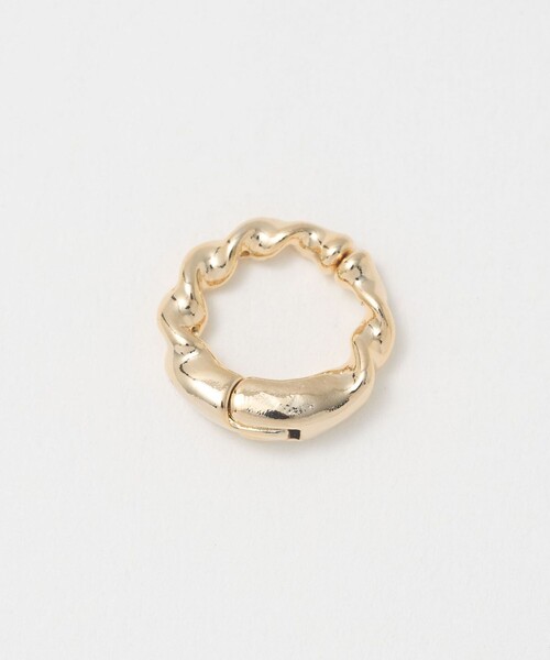 BEAUTY&YOUTH UNITED ARROWS(ビューティーアンドユースユナイテッドアローズ)の「ネジリ フープ 2WAY カフ イヤリング(イヤリング・レディース・ゴールド/シルバー・FREE)」の3枚目の写真