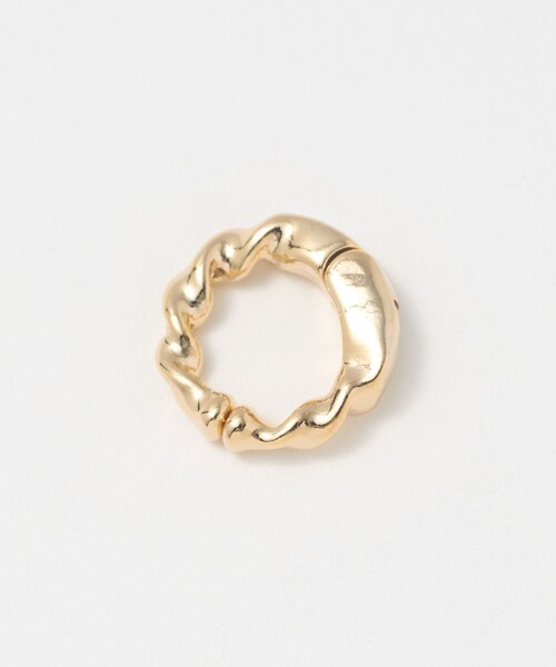 BEAUTY&YOUTH UNITED ARROWS(ビューティーアンドユースユナイテッドアローズ)の「ネジリ フープ 2WAY カフ イヤリング(イヤリング・レディース・ゴールド/シルバー・FREE)」の5枚目の写真
