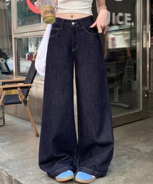 CELENA BEATS | 美脚シルエットハイウエストデニム(デニムパンツ)