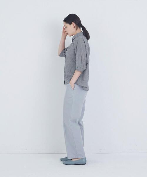 ADIEU TRISTESSE(アデュートリステス)の「【6月ベストセラーブランド内5位】スモールカラーシャツ(シャツ/ブラウス・レディース・ベージュ系その他/レッド/チェック・38)」の11枚目の写真