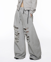 Cross Hotfix Damage Jogger - Gray