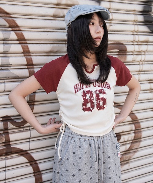 WEGO(ウィゴー)の「WEGO/【26年春新作】キーネックサイドレースアップちびT(Tシャツ/カットソー・レディース・その他3/その他2/その他1/その他4/その他7/その他6/その他5/その他8/その他9・FREE)」の22枚目の写真
