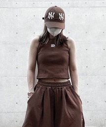 YACA（ヤーカ）の「Logo Mini Tanktop/ロゴミニタンクトップ（タンクトップ）」